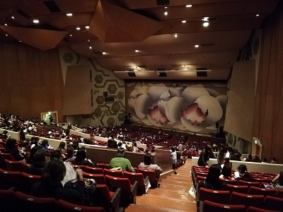 宝塚歌劇_月組_ブラック・ジャック（千秋楽）福岡市民会館の客席