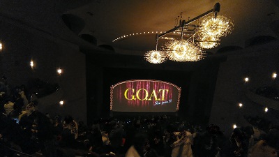 GOAT_初日公演_終演後の舞台