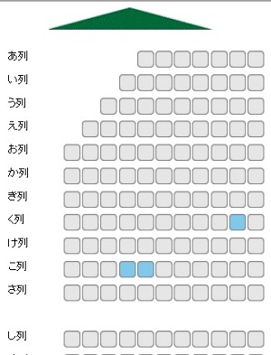 仮面のロマネスク_1800_S席1階8列下手サイド_宝塚歌劇チケット